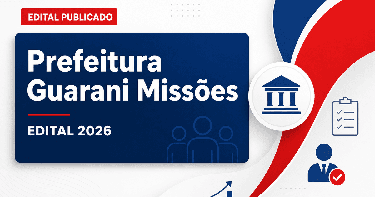 Prefeitura de Guarani das Missões RS publica concurso para cadastro de reserva no cargo de monitor de educação - Prefeitura de Guarani das Missões