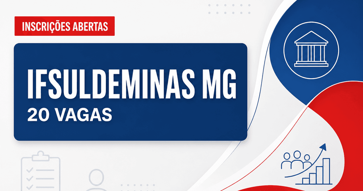 IFSULDEMINAS - Instituto Federal de Educação, Ciência e Tecnologia do Sul de Minas Gerais: IFSULDEMINAS - MG abre concur - Instituto Federal de Educação, Ciência e Tecnologia do Sul de Minas Gerais