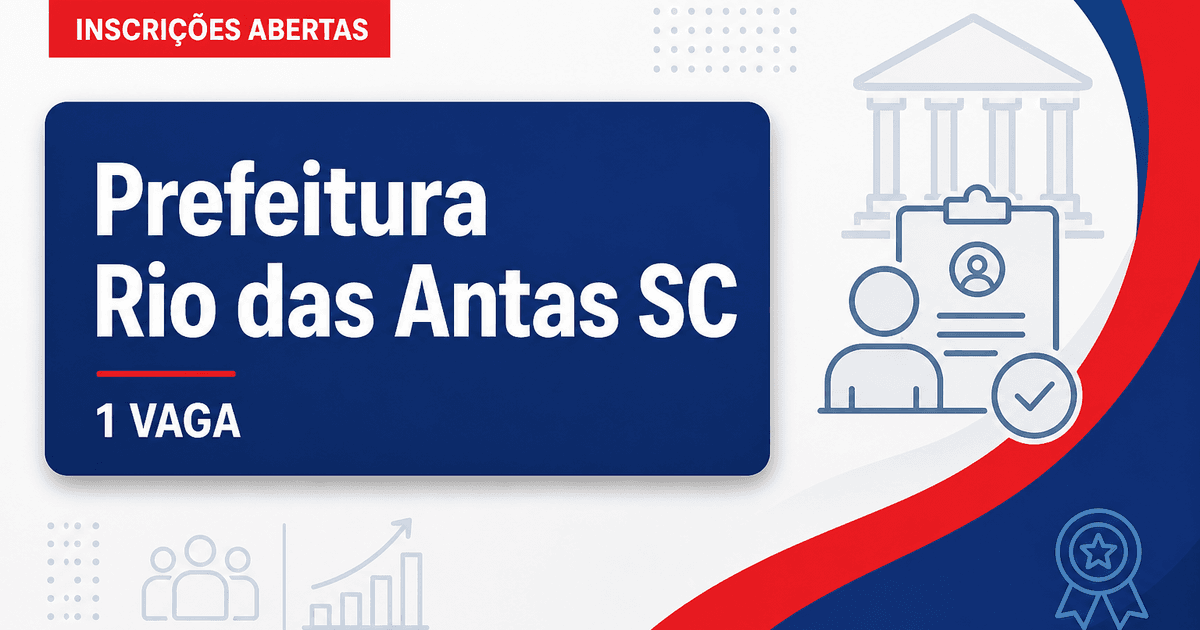 Prefeitura de Rio das Antas: Prefeitura de Rio das Antas - SC abre vaga para motorista de veículos pesados - Prefeitura de Rio das Antas