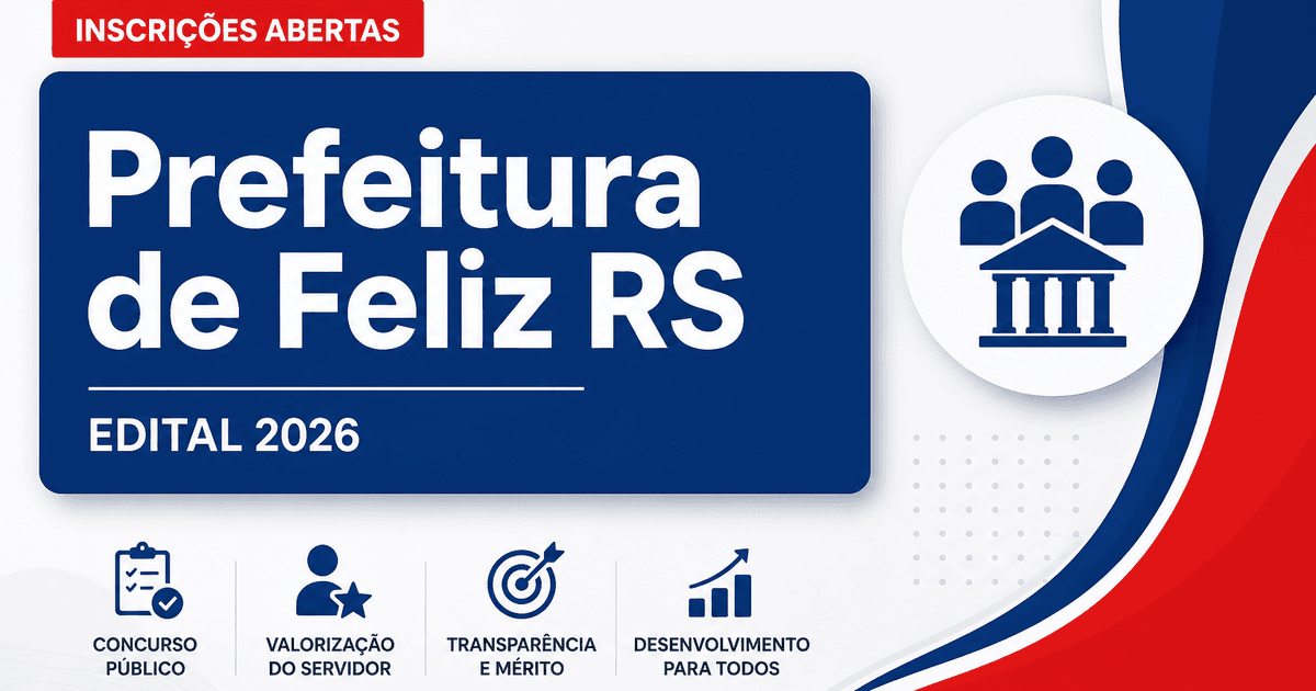 Prefeitura de Feliz - RS abre processo seletivo para Agente de Defesa Civil - Prefeitura de Feliz