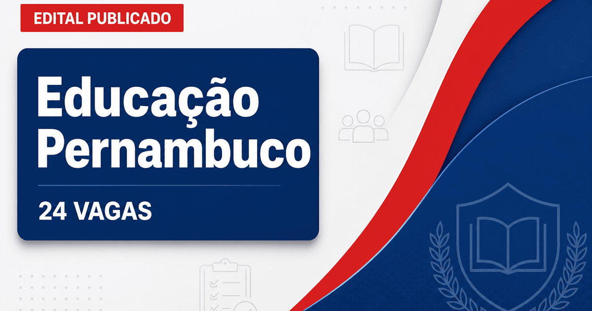 Secretaria de Educação de Pernambuco lança processo seletivo com 24 vagas para professores braillistas e intérpretes de - Secretaria de Educação de Pernambuco