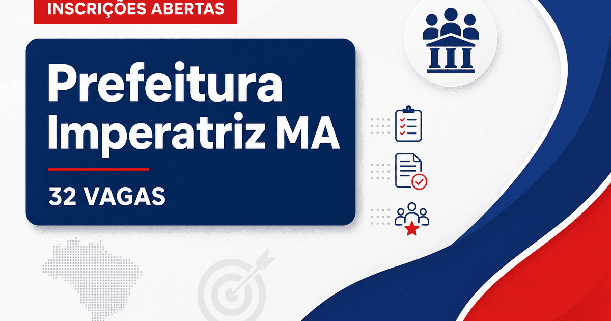 Concurso Prefeitura de Imperatriz MA: 32 vagas para guarda-vidas abertas - Prefeitura de Imperatriz