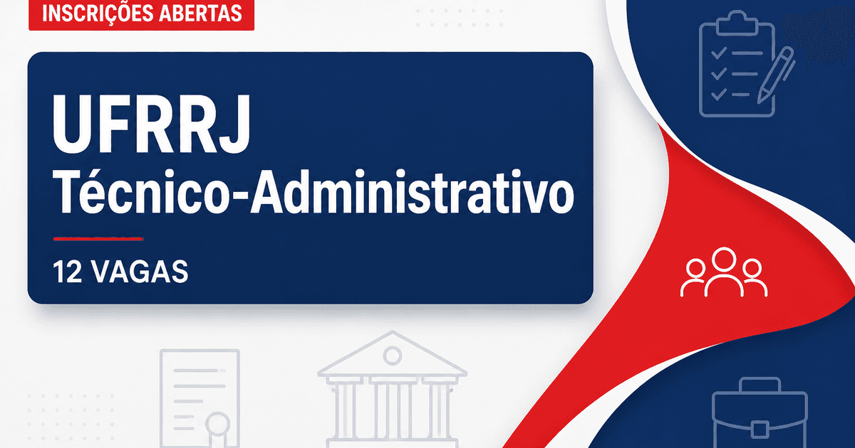 Universidade Federal Rural do Rio de Janeiro abre concurso com 12 vagas para técnico-administrativos - Universidade Federal Rural do Rio de Janeiro