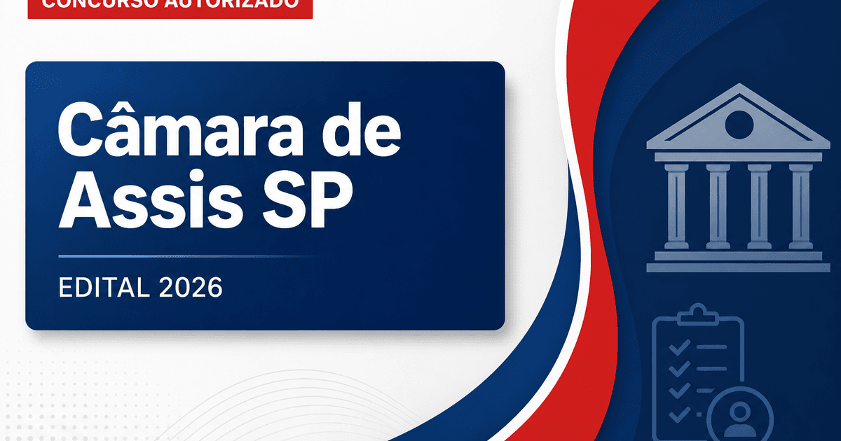Concurso Câmara de Assis SP: assinado contrato com banca e cargos são definidos - Câmara Municipal de Assis