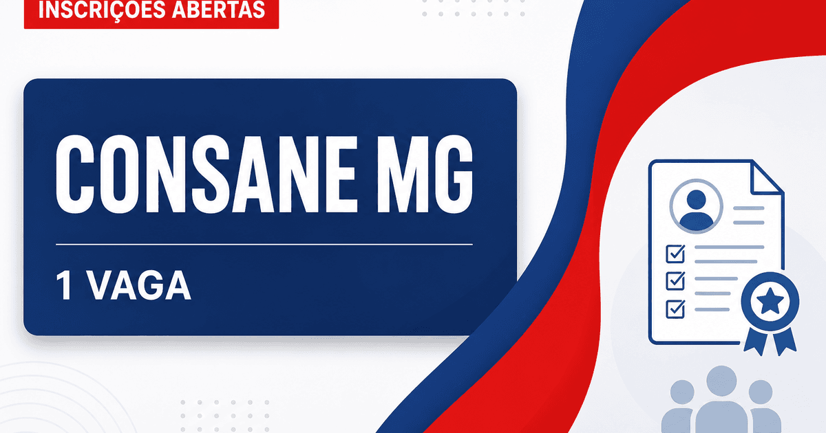CONSANE - Consórcio Regional de Saneamento Básico: CONSANE - MG abre vaga para Engenheiro Ambiental e Sanitarista - Consórcio Regional de Saneamento Básico