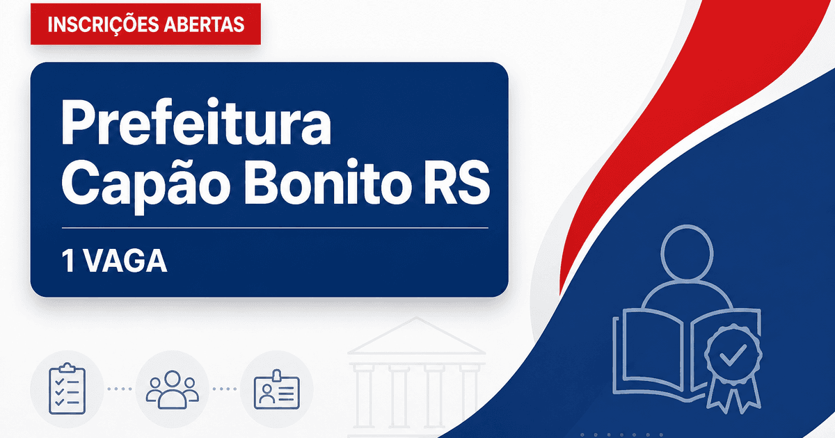 Prefeitura de Capão Bonito do Sul: Prefeitura de Capão Bonito do Sul - RS abre seleção para Técnico em Enfermagem - Prefeitura de Capão Bonito do Sul