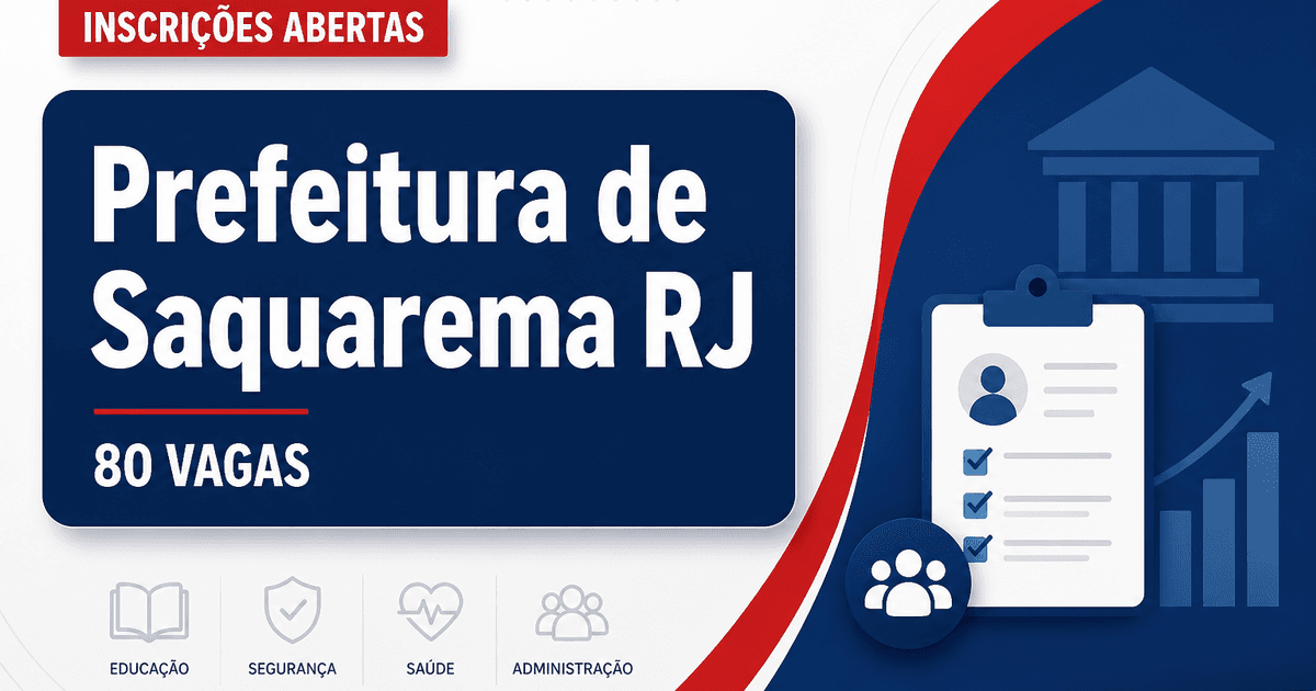 Prefeitura de Saquarema: Prefeitura de Saquarema - RJ abre concurso com 80 vagas para Guarda-Vidas - Prefeitura de Saquarema