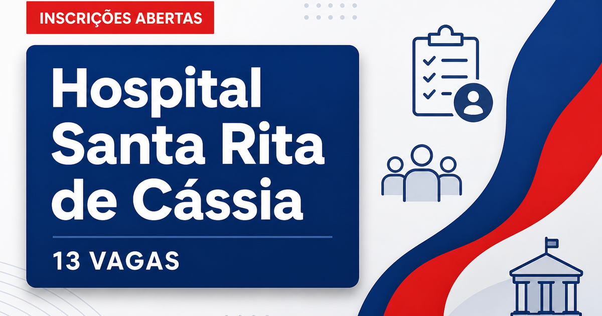 Hospital Santa Rita de Cássia abre processo seletivo para Programas de Residência Médica com 13 vagas - Hospital Santa Rita de Cássia