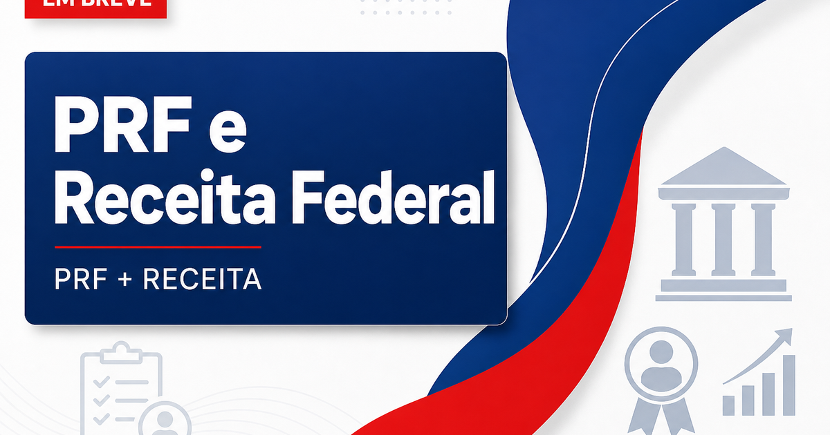 Concursos PRF e Receita Federal se destacam nesta quarta, 26 - Polícia Rodoviária Federal e Receita Federal do Brasil