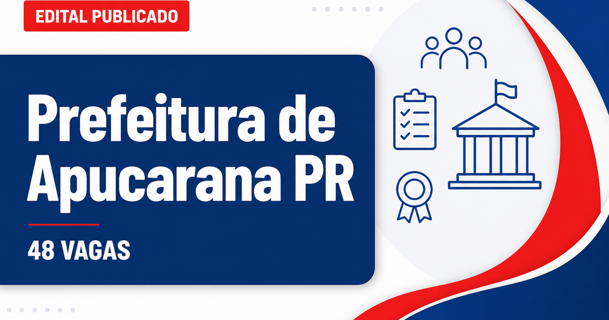 Prefeitura de Apucarana, Autarquia Municipal de Educação e Autarquia Municipal de Saúde: Prefeitura de Apucarana - PR re - Prefeitura de Apucarana, Autarquia Municipal de Educação e Autarquia Municipal de Saúde