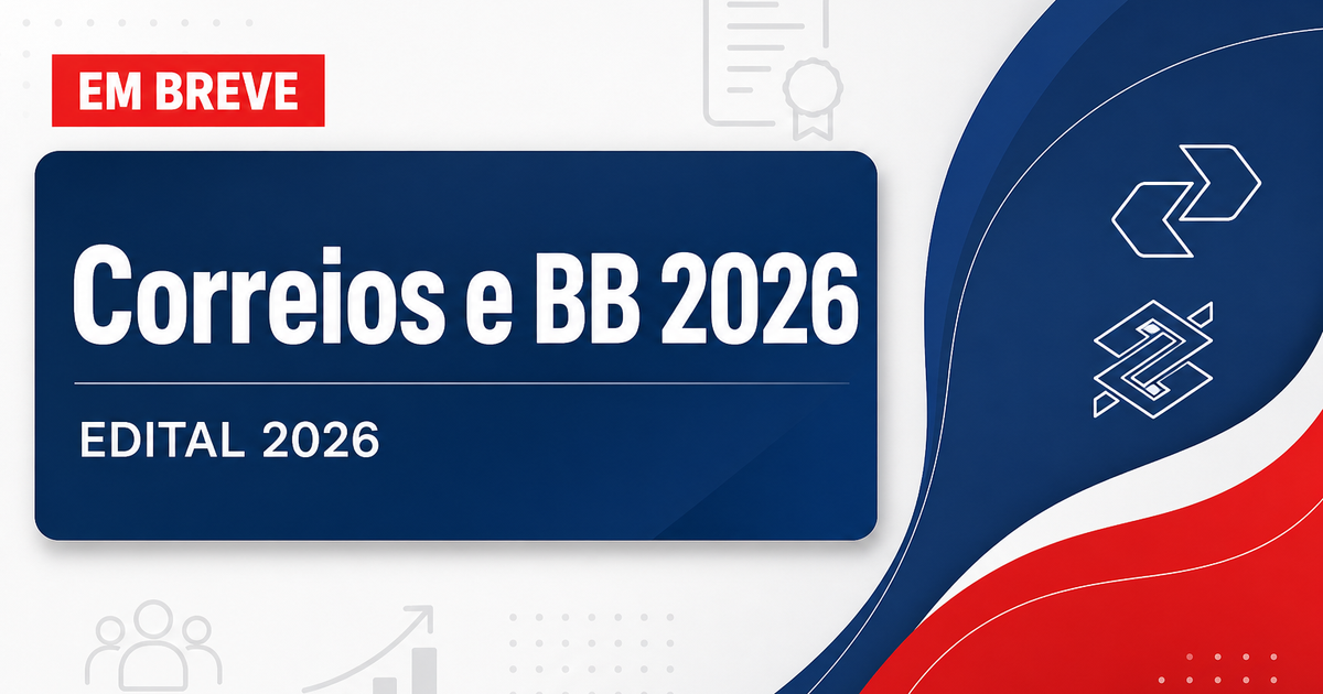 Concurso Correios e Banco do Brasil se destacam nesta sexta, 28 - Empresa Brasileira de Correios e Telégrafos e Banco do Brasil