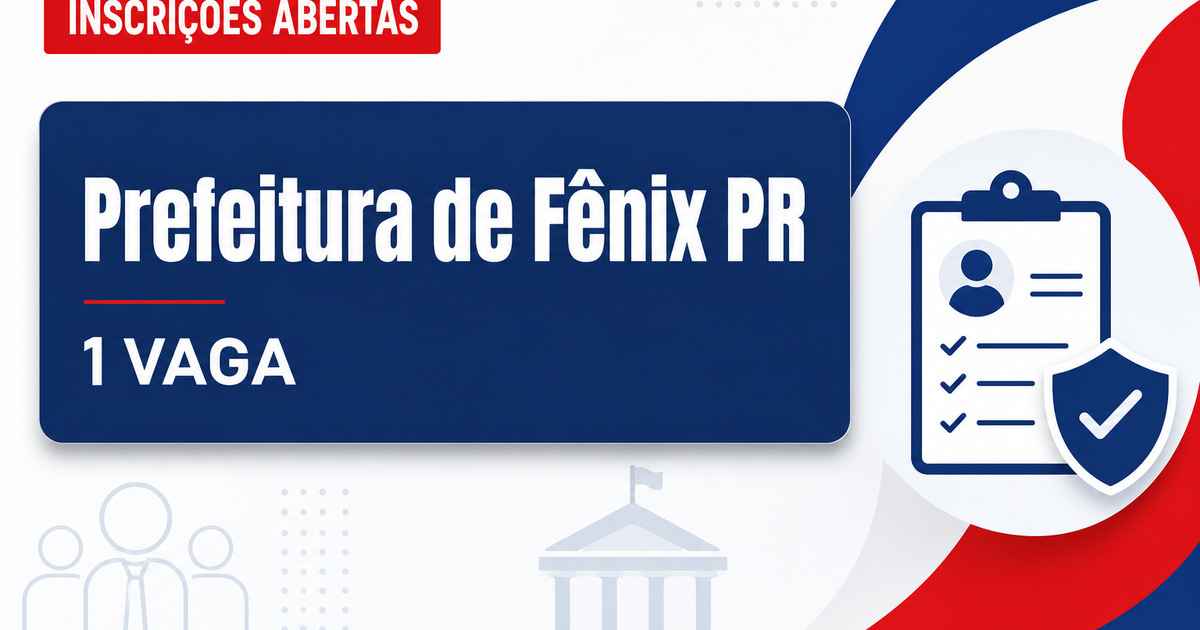 Prefeitura de Fênix: Prefeitura de Fênix - PR abre processo seletivo para professores - Prefeitura de Fênix