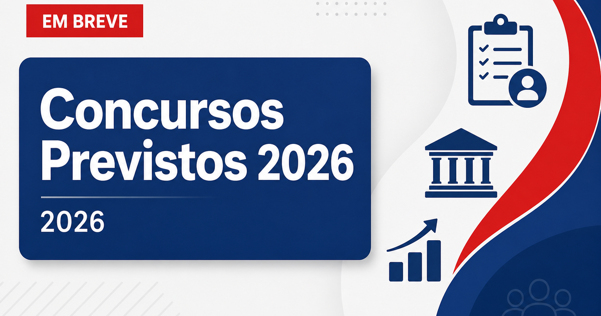 Concursos previstos 2º semestre 2026: acompanhe as vagas - s previstos 2º semestre : acompanhe as vagas