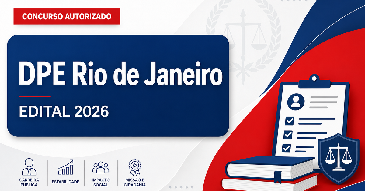 DPE RJ: FGV é contratada para organizar o novo concurso de defensor público - Defensoria Pública