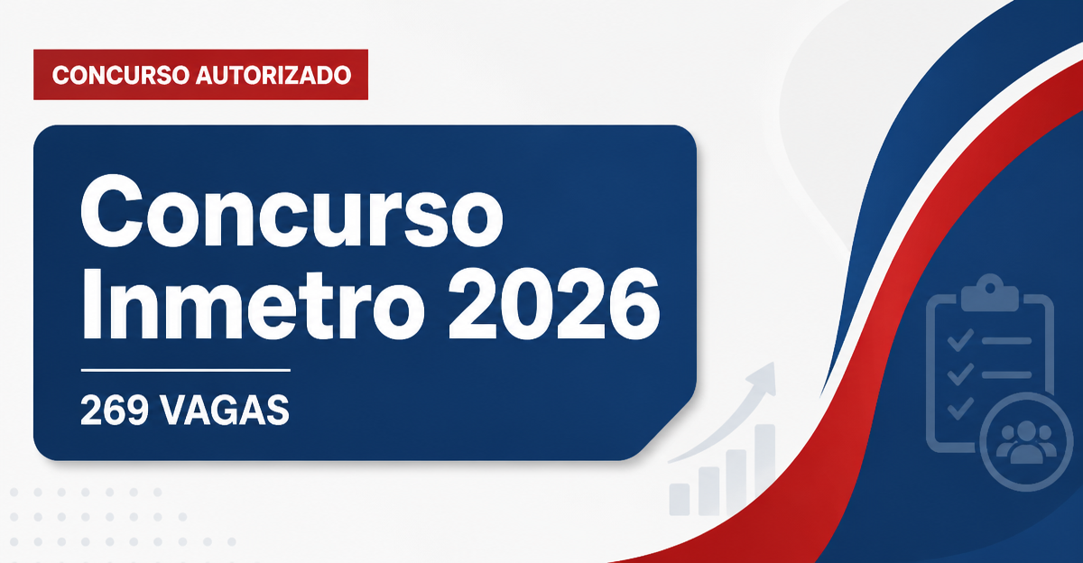 Concurso Inmetro: pedido é enviado ao MGI com 269 vagas - Inmetro: pedido é enviado ao MGI com 269 vagas