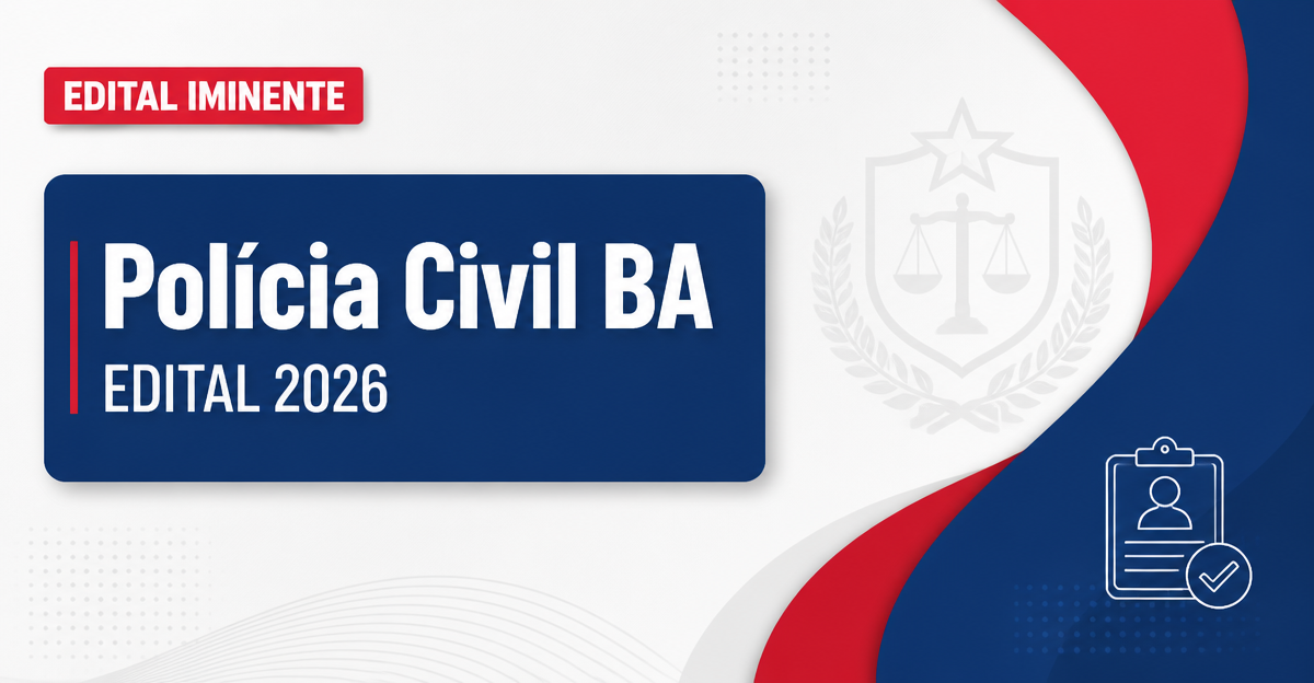 Concurso PC BA: delegado-geral prevê edital ainda em maio - Polícia Civil