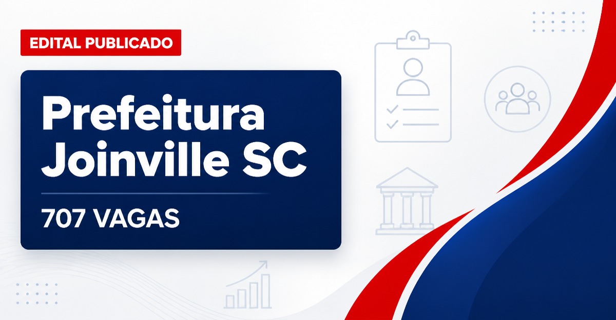 Prefeitura de Joinville: Prefeitura de Joinville - SC retifica concurso público com vagas na área da Educação - Prefeitura de Joinville