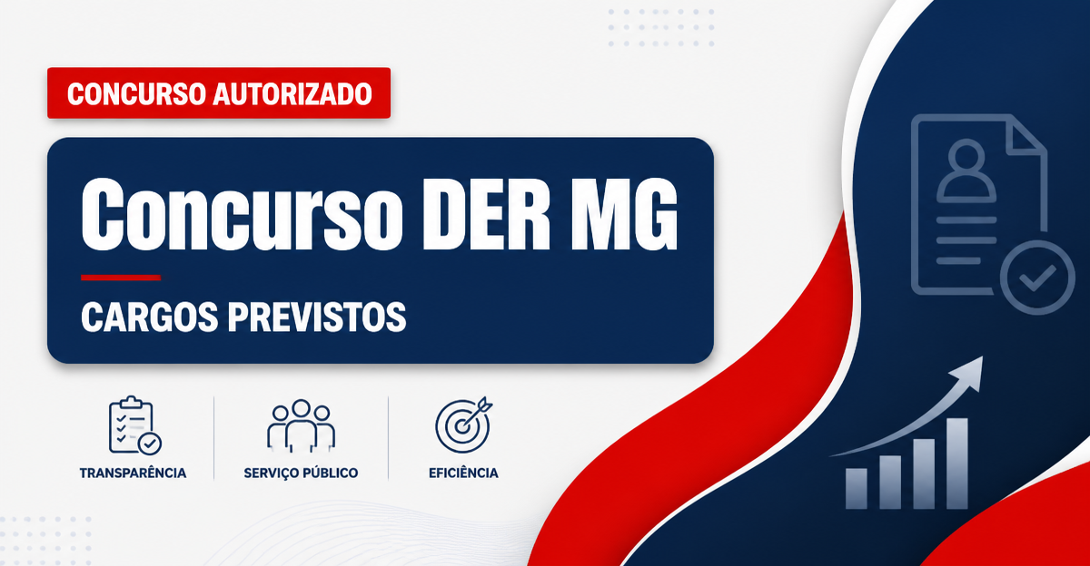 Concurso DER MG: comissão formada e cargos previstos - Departamento de Estradas de Rodagem