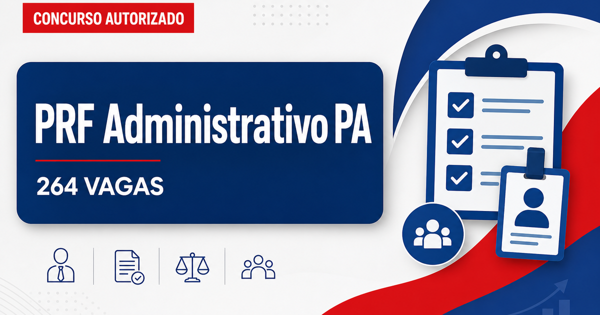 Concurso PRF Administrativo: novo pedido é enviado para 264 vagas - PRF Administrativo: novo pedido é enviadora 264 vagas