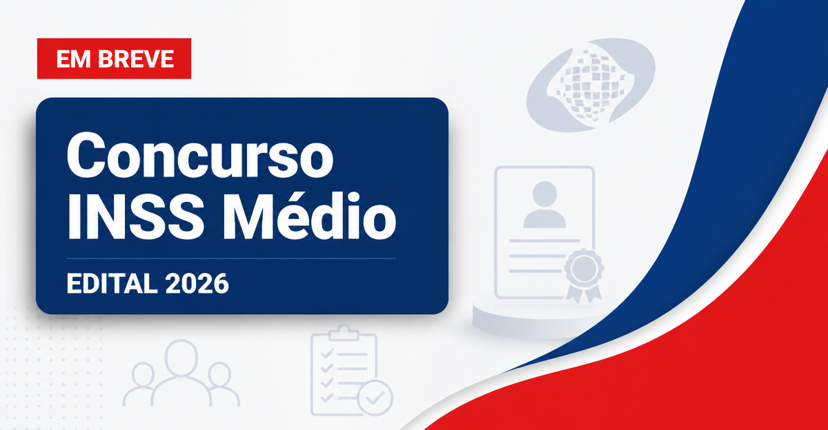 Concurso INSS: treine as questões mais difíceis para nível médio - INSS: treine as questões mais difíceisra nível médio