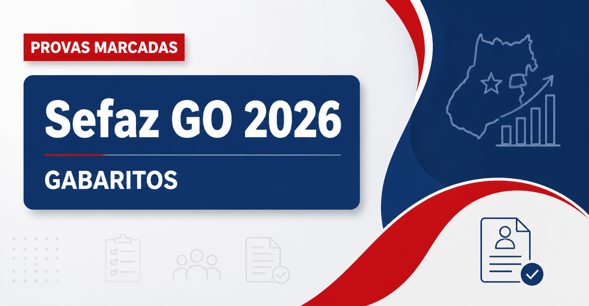Concurso Sefaz GO: veja quando saem os gabaritos preliminares - Secretaria de Fazenda