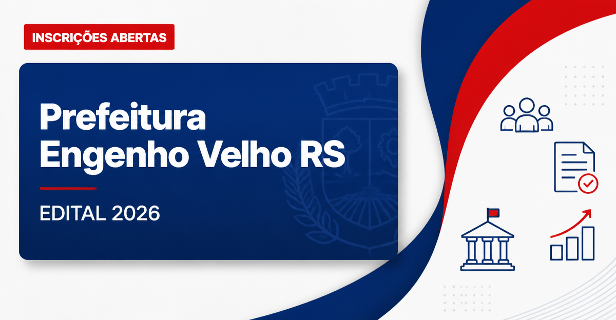 Prefeitura de Engenho Velho RS abre processo seletivo para operador de máquinas - Prefeitura de Engenho Velho