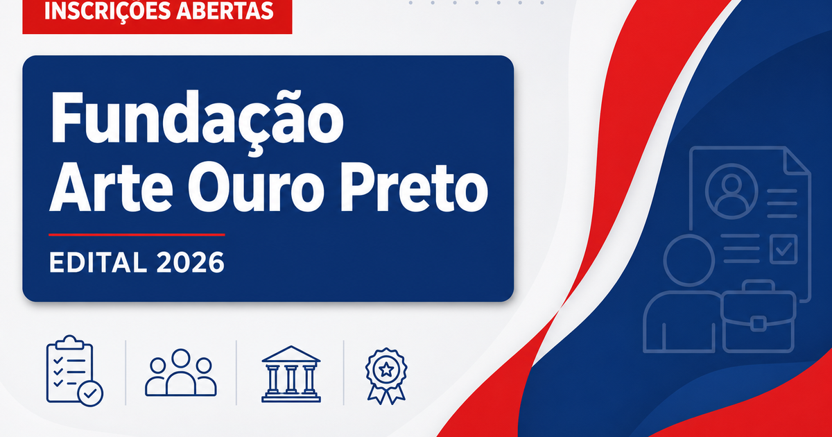Fundação de Arte de Ouro Preto - MG abre seleção para professores de arte e restauro - Fundação de Arte de Ouro Preto