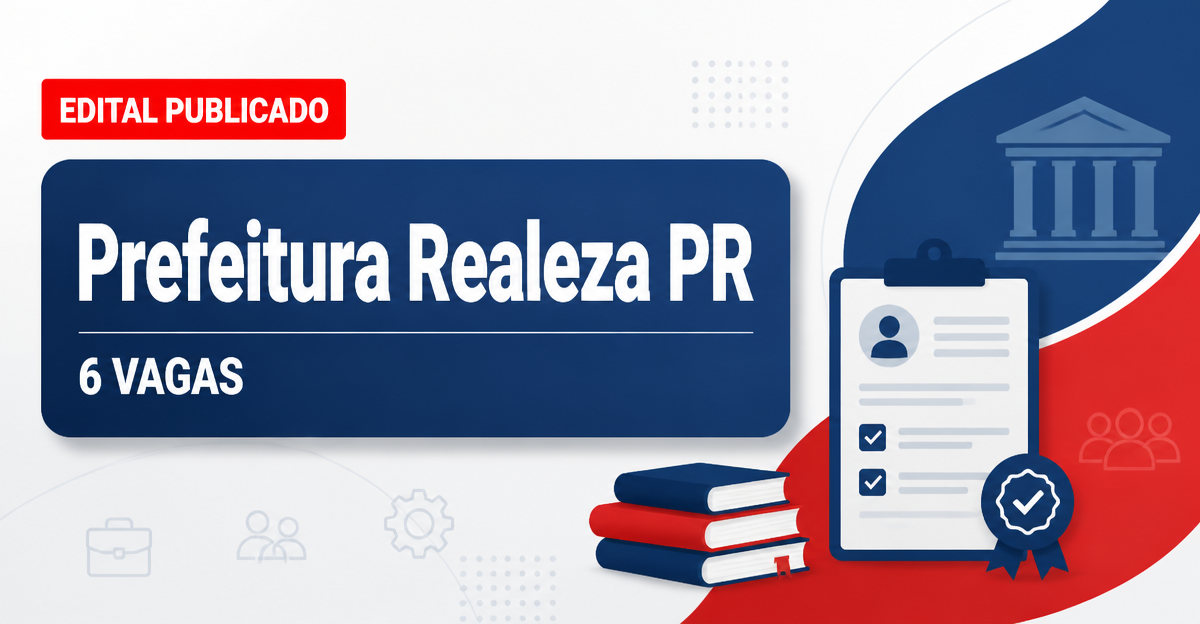 Processo seletivo Prefeitura de Realeza PR: 6 vagas para agente de defesa civil - Prefeitura de Realeza
