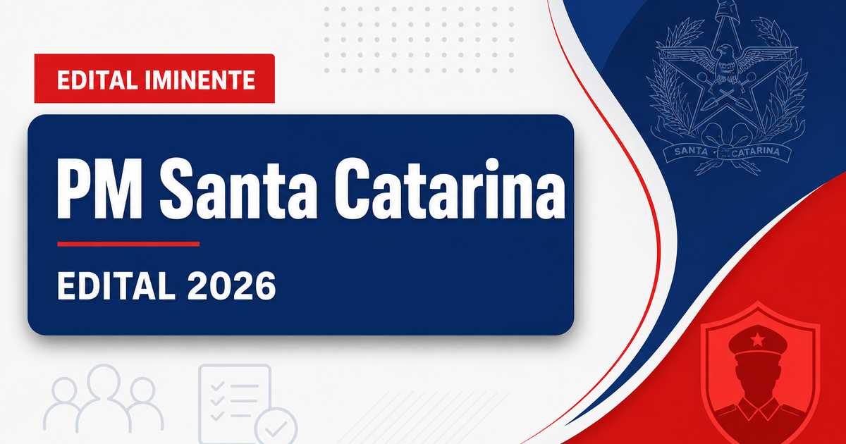 Concurso PM SC tem banca definida para edital de soldado - Polícia Militar de Santa Catarina