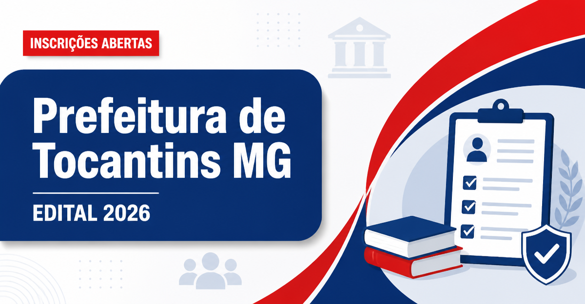 Prefeitura de Tocantins MG abre processo seletivo para médico psiquiatra - Prefeitura de Tocantins