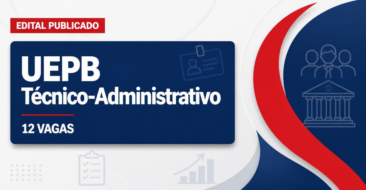 UEPB - Universidade Estadual da Paraíba: UEPB retifica concurso público para cargos técnico-administrativos - Universidade Estadual da Paraíba