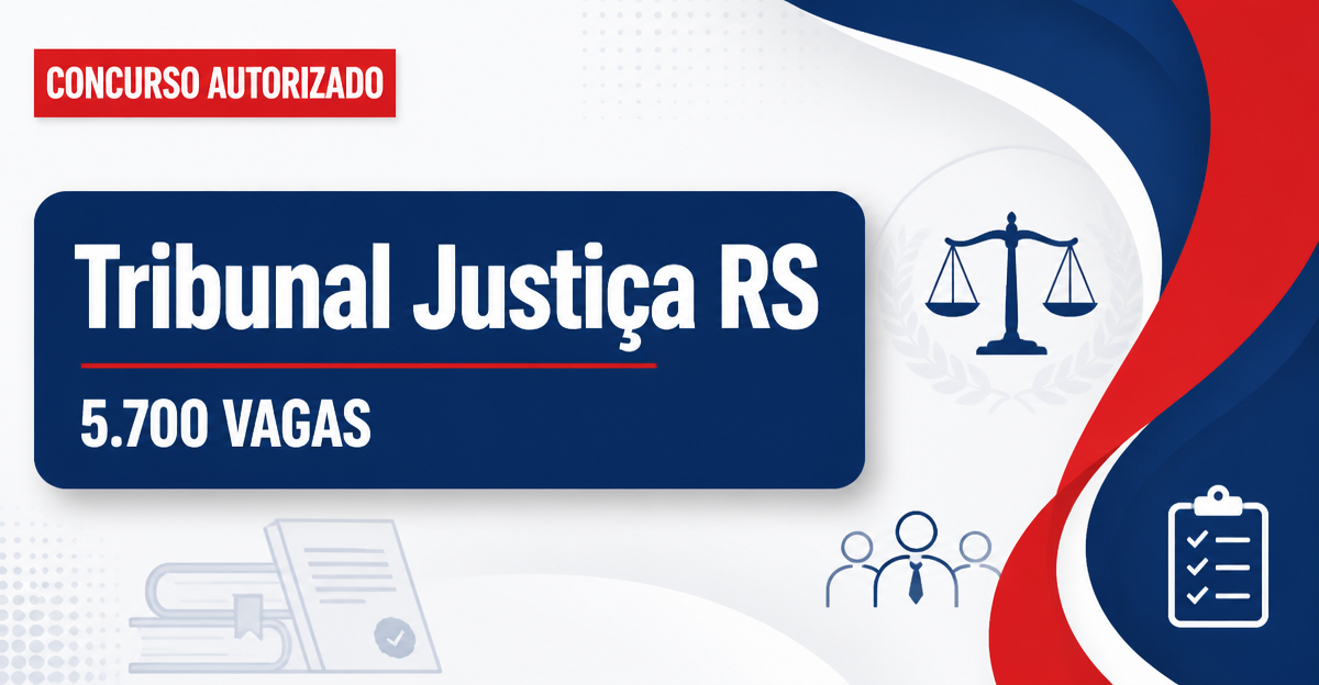 Concurso Penal RS pode ter até 5,7 mil aprovados; entenda vagas - Tribunal de Justiça do Rio Grande do Sul