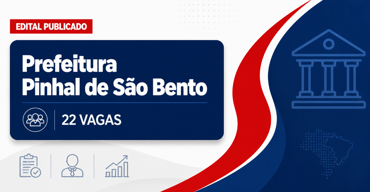 Prefeitura de Pinhal de São Bento PR abre Processo Seletivo com 22 vagas - Prefeitura de Pinhal de São Bento