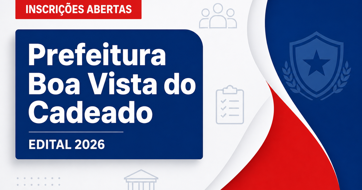 Prefeitura de Boa Vista do Cadeado - RS abre processo seletivo para a Secretaria da Educação - Prefeitura de Boa Vista do Cadeado