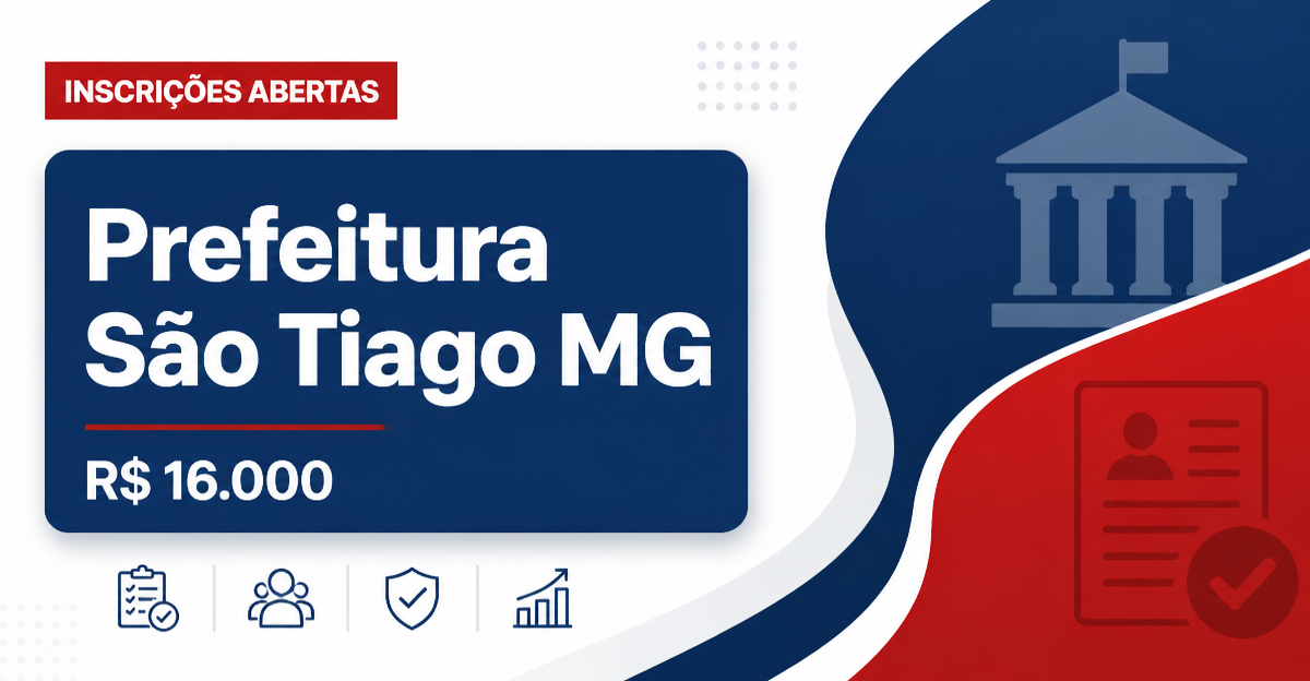 Prefeitura de São Tiago: Prefeitura de São Tiago - MG abre processo seletivo para o cargo de Médico - Prefeitura de São Tiago