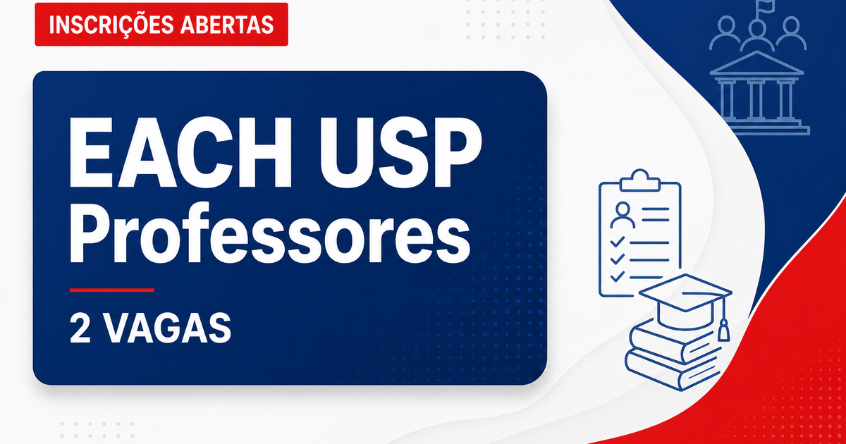 USP - Escola de Artes, Ciências e Humanidades (EACH) da Universidade de São Paulo: EACH da USP - SP abre vagas para prof - Escola de Artes, Ciências e Humanidades da Universidade de São Paulo