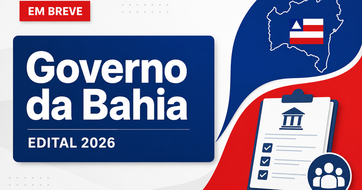 Secretário detalha os concursos Bahia e prevê editais em 2026 - Governo do Estado da Bahia