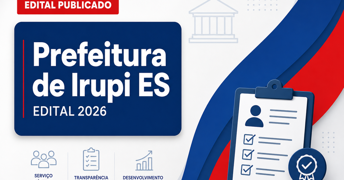 Processo seletivo Prefeitura de Irupi ES: cadastro reserva em Educação Especial - Prefeitura de Irupi