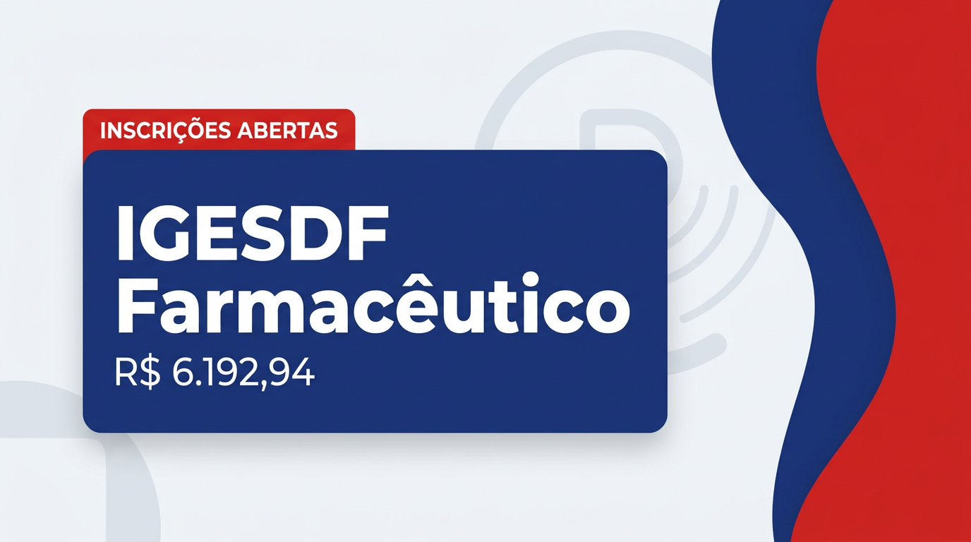 IGESDF - Instituto de Gestão Estratégica de Saúde do Distrito Federal: IGESDF anuncia processo seletivo para cargo de Fa - Instituto de Gestão Estratégica de Saúde do Distrito Federal
