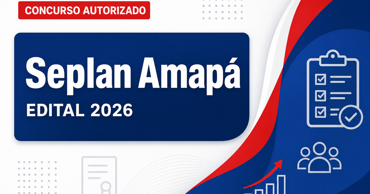 Concurso Amapá: novo edital da Seplan começa a ser preparado - Secretaria de Planejamento