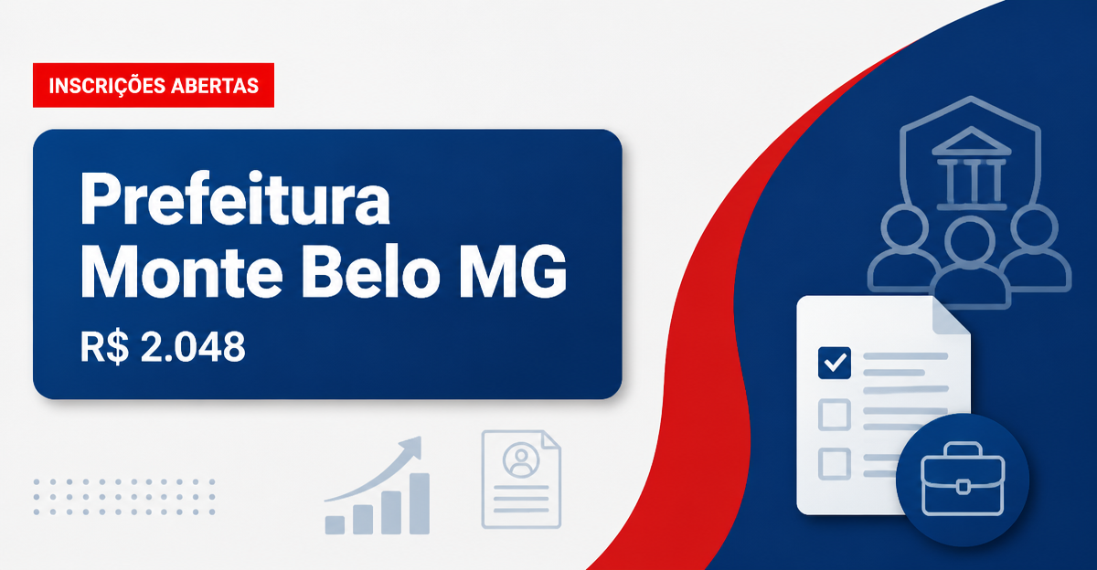 Prefeitura de Monte Belo: Prefeitura de Monte Belo - MG abre processo seletivo para Motorista - Prefeitura de Monte Belo