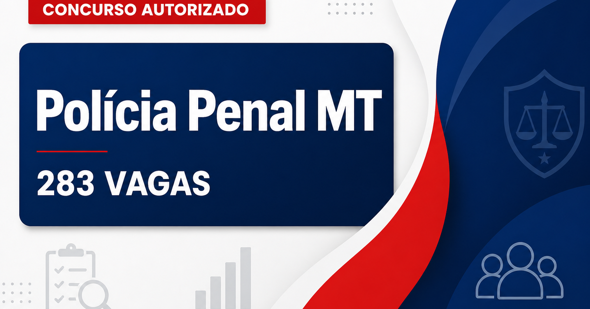 Novo concurso da Polícia Penal de MT é confirmado; 283 aprovados de 2016 serão chamados - Polícia Penal