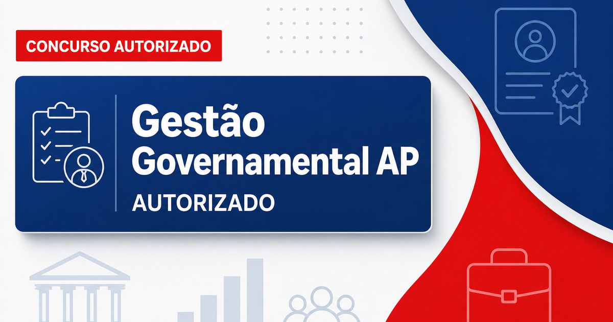 Comissão é autorizada para novo concurso da Gestão Governamental do Amapá - Gestão Governamental do Amapá