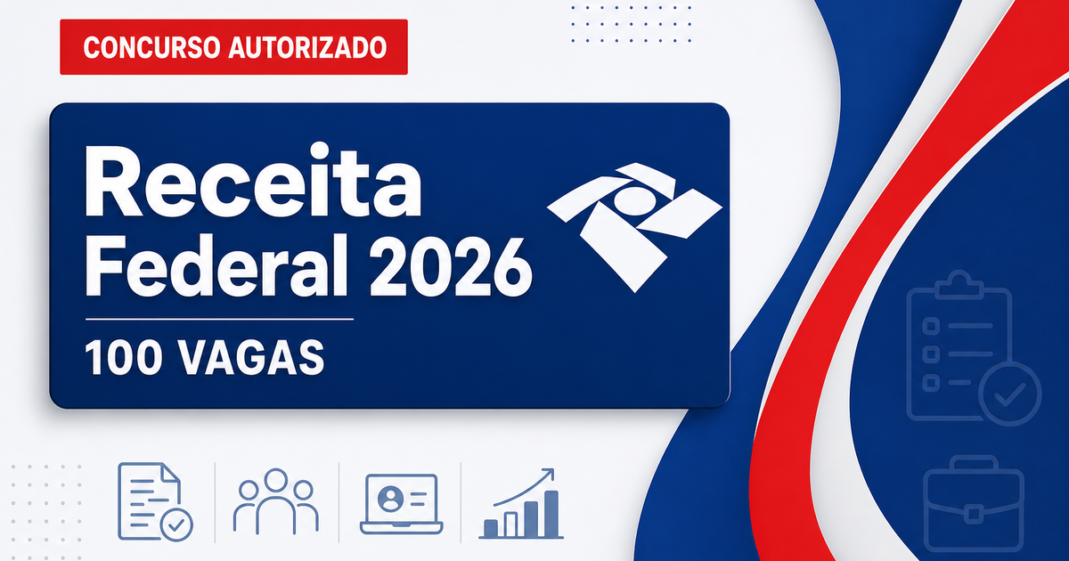 Concurso Receita Federal: autorização de 100 vagas avança no MGI - Receita Federal: autorização de 100 vagas avança no MGI