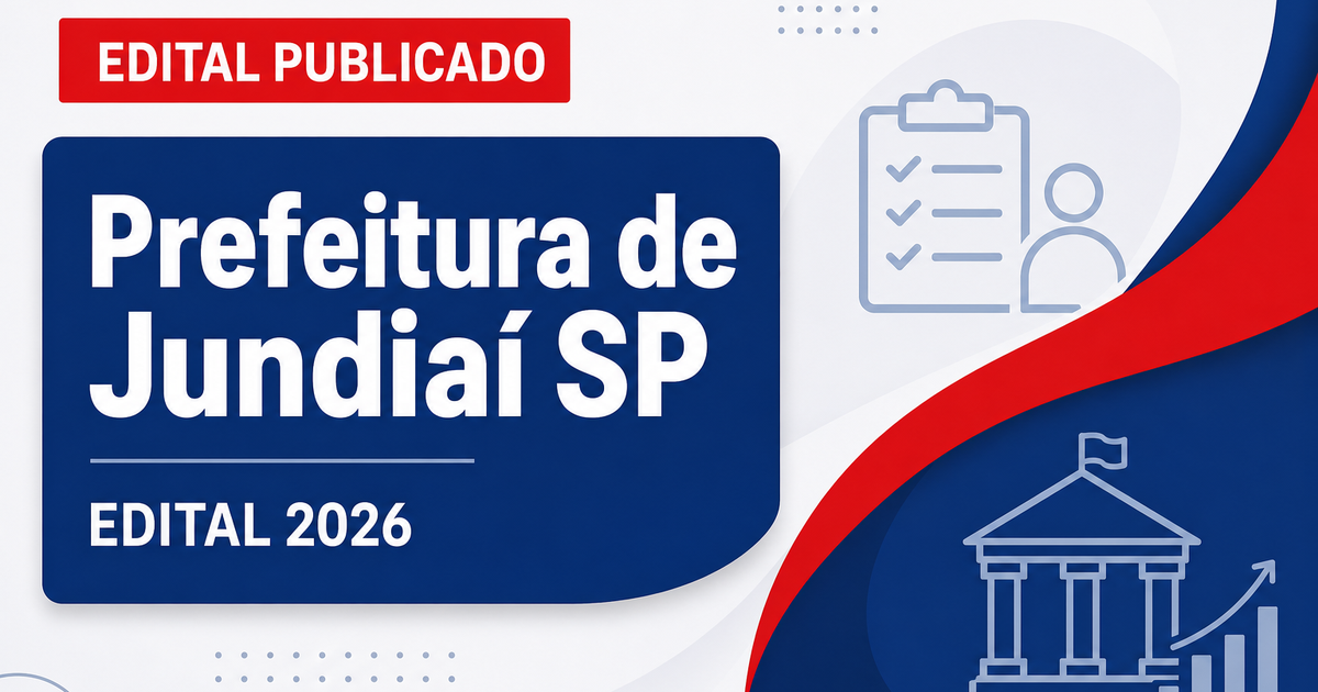 Processo seletivo da Prefeitura de Jundiaí (SP) tem edital publicado para professor - Prefeitura de Jundiaí