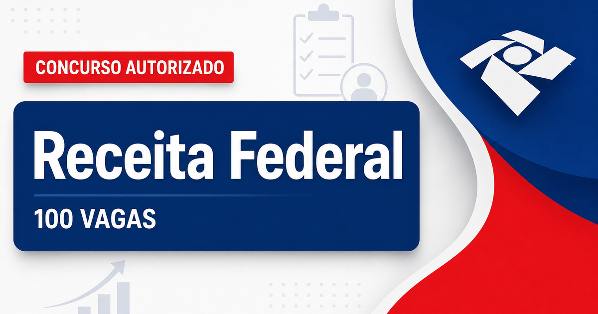 Receita Federal pode ganhar autorização para novo concurso com 100 vagas, dizem fontes - Receita Federal pode ganhar autorizaçãora novo  com 100 vagas, dizem fontes