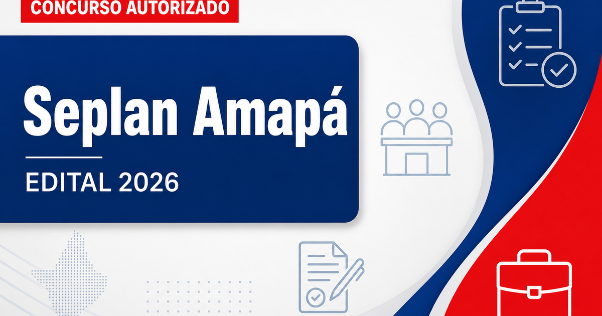 Concurso Seplan AP: comissão formada inicia preparativos no Amapá - Secretaria de Estado do Planejamento