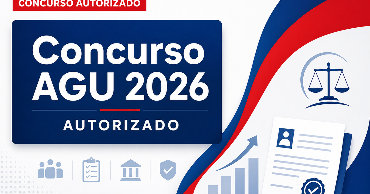 Concurso AGU: autorização formal para novas vagas avança no MGI - AGU: autorização formalra novas vagas avança no MGI