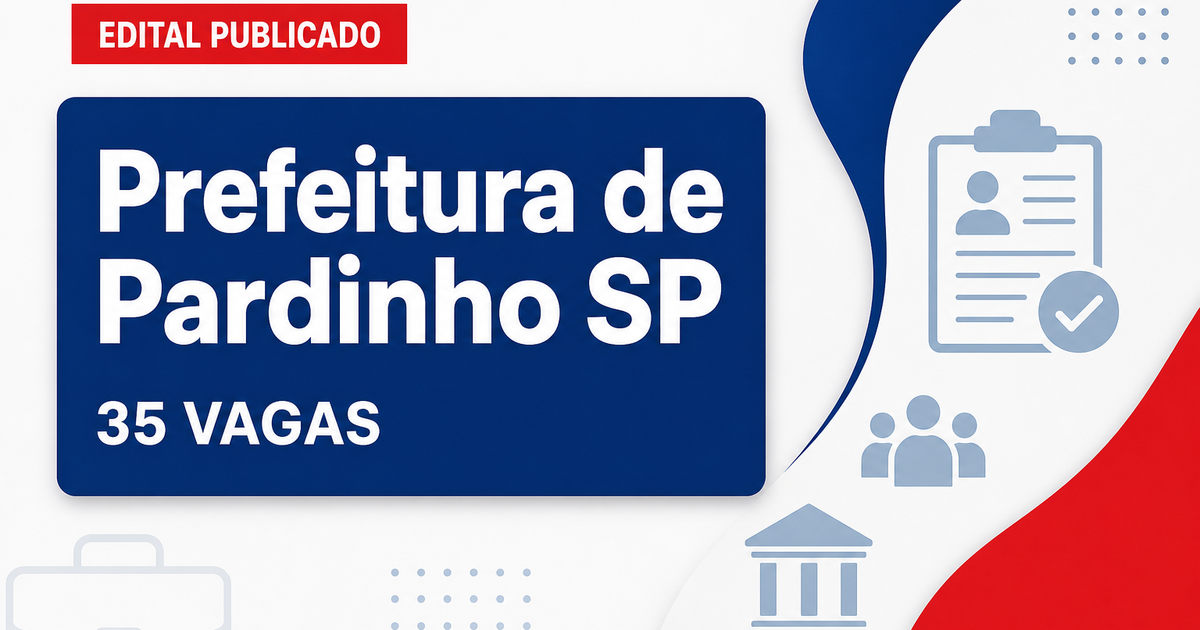 Prefeitura de Pardinho: Prefeitura de Pardinho - SP retifica edital de concurso público - Prefeitura de Pardinho