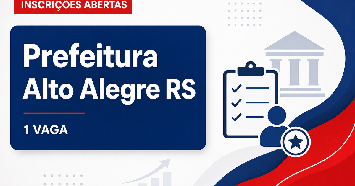 Prefeitura de Alto Alegre: Prefeitura de Alto Alegre - RS abre Processo Seletivo para Odontólogo - Prefeitura de Alto Alegre